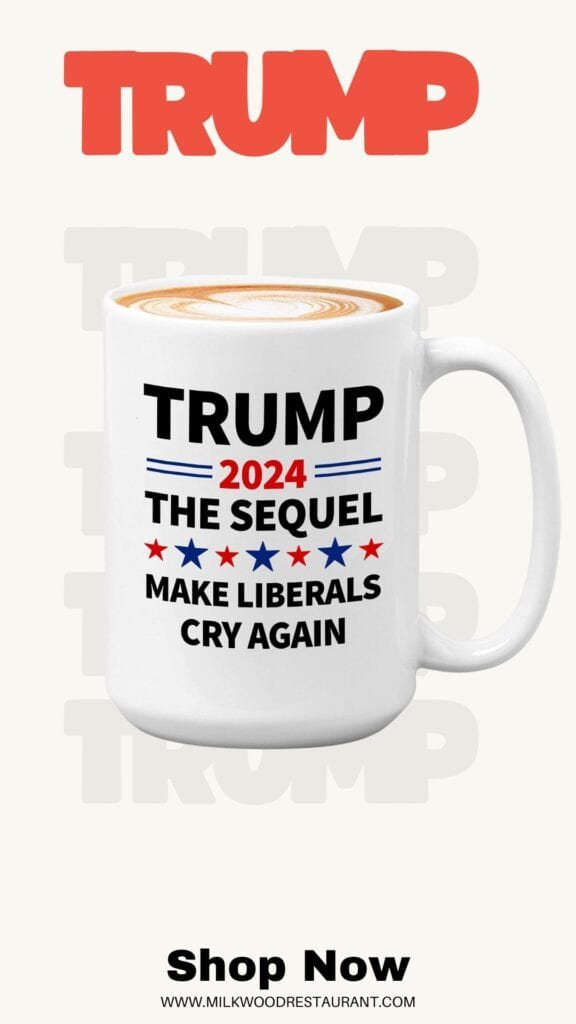 Bubble hugs politic coffee mug 15oz white - trump 2024 make liberals cry again - funny support quote for voters president conservative republican government white house