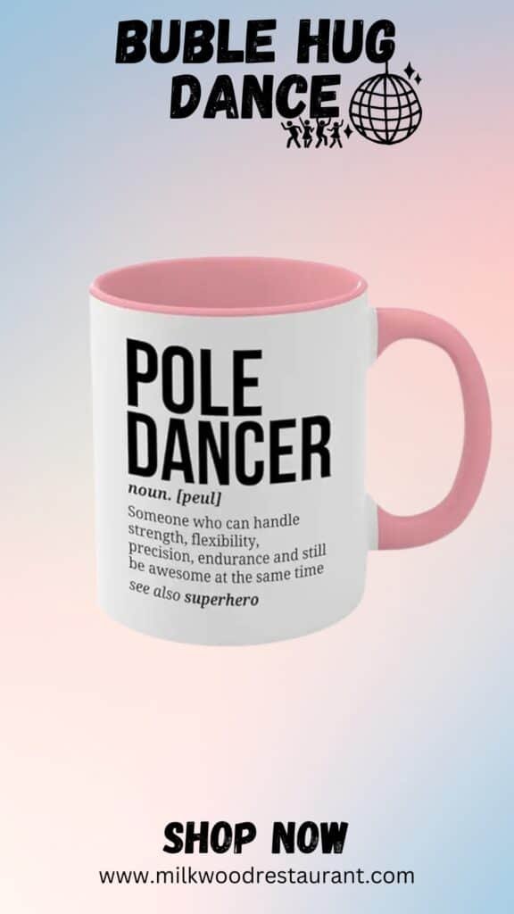 Pole dancer 2tone pink mug 11oz - pole dancer definition - pole dance instructor funny fitness gymnastic dancing sport erotic dancer solo performer