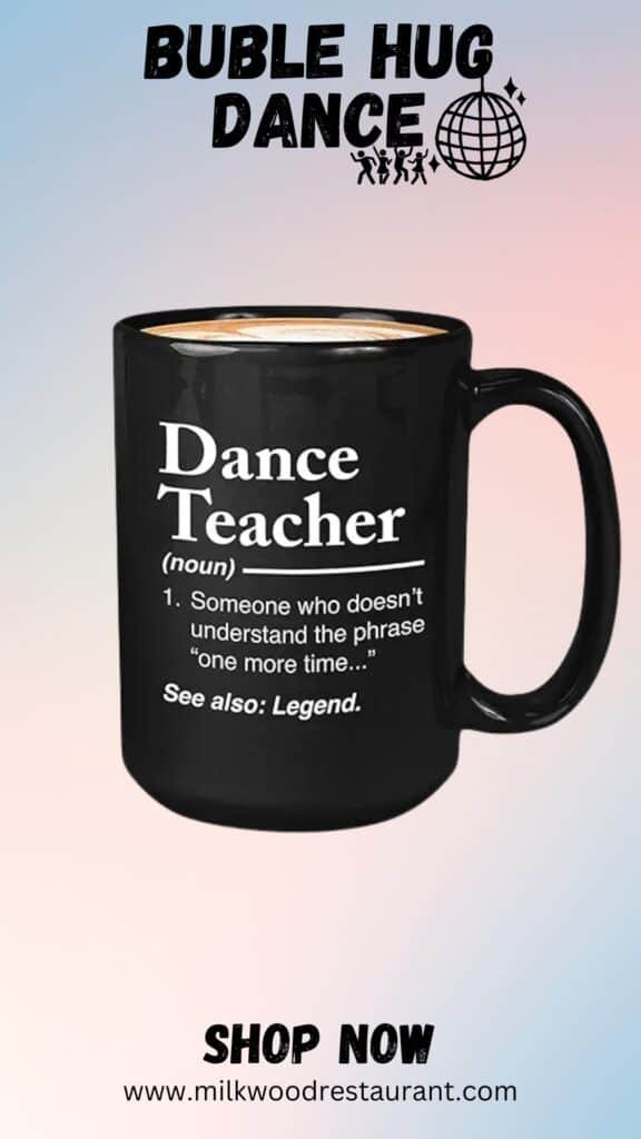 Ballerina mug black 11oz mug black 15oz - dance teacher description - ballerina ballet dancer dancing artist performance arts