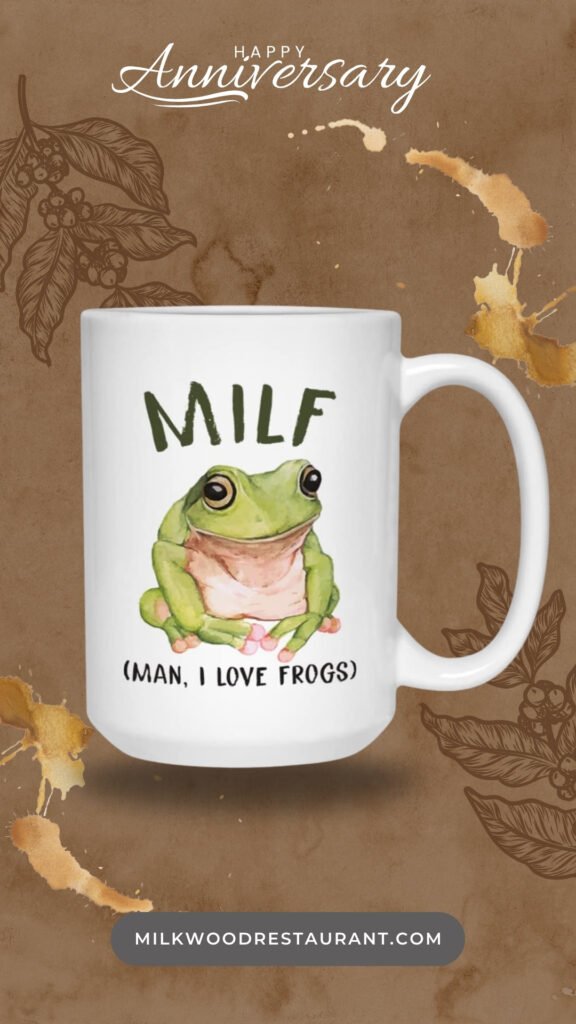 Bubble hugs love card coffee mug 15 oz, milf: man, i love frogs funny witty gift

sturdy milf gift that lasts forever - with a 15 oz capacity, these ceramic frog mugs can withstand high temperatures so they can be used in the microwave and dishwasher. The unique design is printed on both sides with an outstanding print quality that will last for a long time.