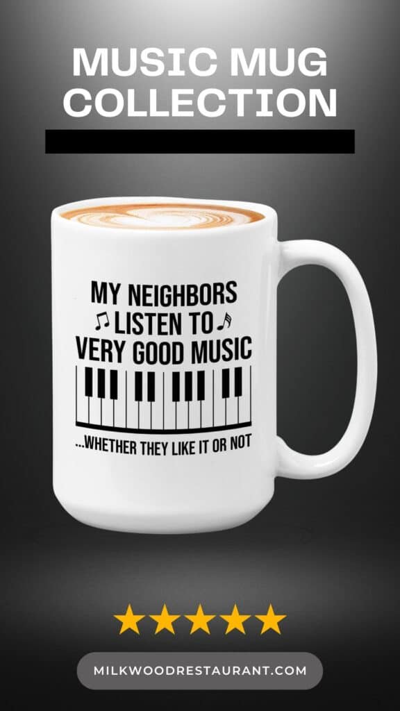 A PRESENT TO YOUR SOMEONE SPECIAL --- Our MUSIC LOVER mug is a perfect gift especially if they love taking their morning coffee on the commute or on-the-go. Be it for your brother, sister, mom, dad, grandpa, grandma, best friend, boyfriend, girlfriend, son, daughter, fiance, husband, wife, in laws, cousins, aunts, uncles, boss, coworkers, him or her, you can also give this TWINS coffee mug to anyone and see them enjoy their happiness!
