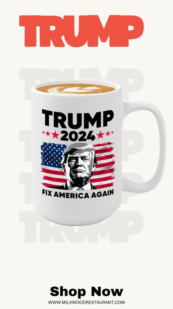 Politics coffee mug 15oz white -fix america again - trump supporter republican election usa copa america 2024 patriotic americans political democratic party presidential government