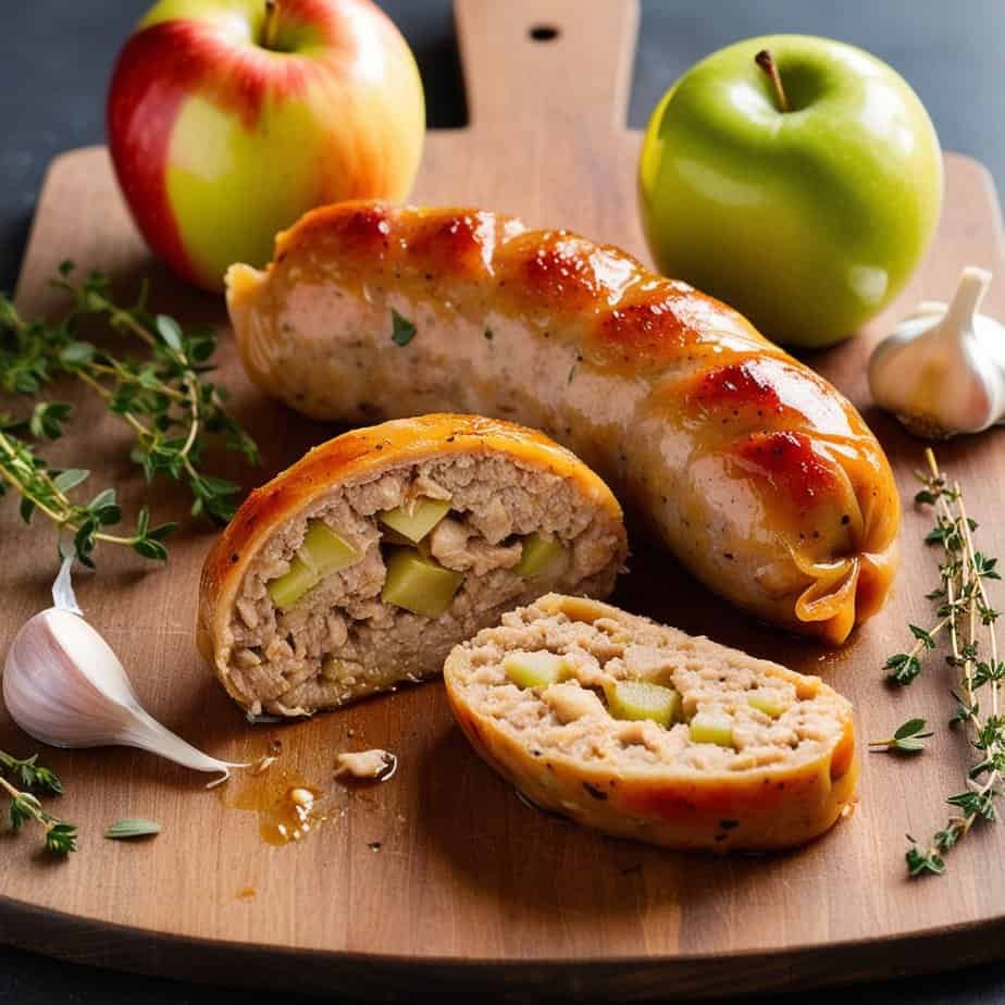 Chicken apple sausage