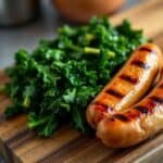 Publix chicken sausage with kale for healthy meals