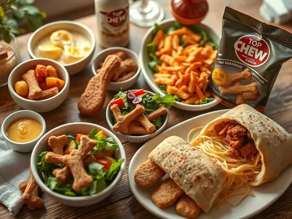 Top Chews Chicken & Apple Sausage Bites