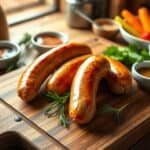 How to cook raw chicken sausage links