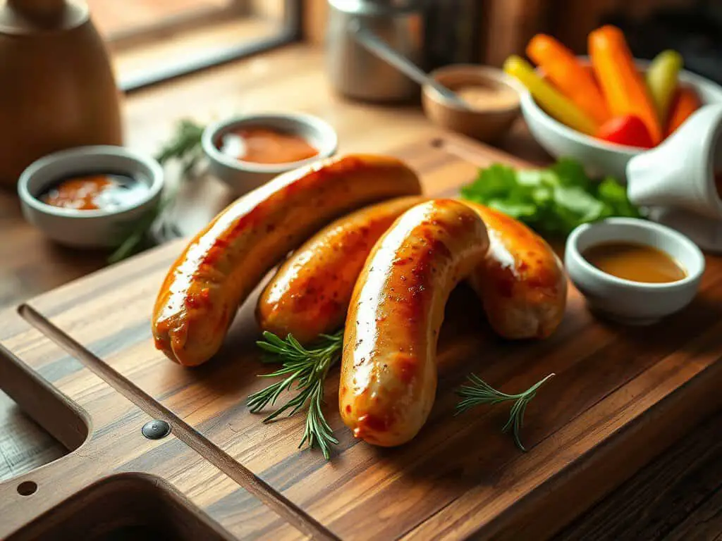 How to cook raw chicken sausage links
