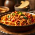 Chicken sausage jambalaya pasta