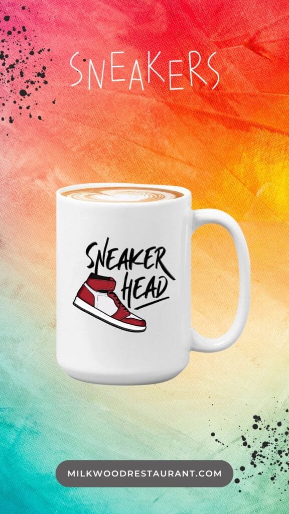 Irreplaceable collector mug for a busy everyday life --- keeps drinks tasty! Our culture coffee mug can withstand low to high temperature. This sneakerhead coffee mug has outstanding print quality that will last a long time. We design our slippers mug with your comfortability in mind!