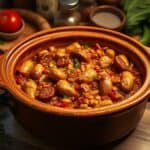 Chicken sausage jambalaya slow cooker