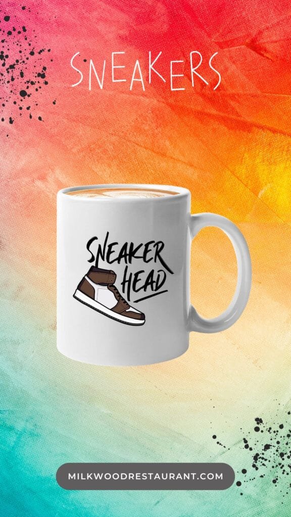 Irreplaceable collector mug for a busy everyday life --- keeps drinks tasty! Our culture coffee mug can withstand low to high temperature. This sneakerhead coffee mug has outstanding print quality that will last a long time. We design our slippers mug with your comfortability in mind!