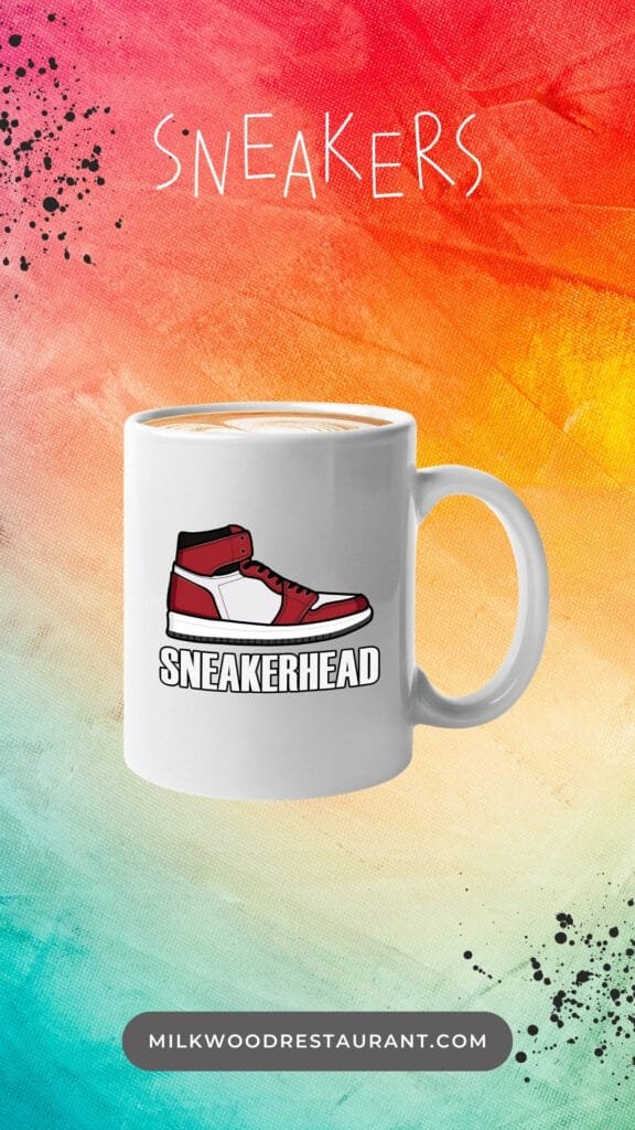 Irreplaceable collector mug for a busy everyday life --- keeps drinks tasty! Our culture coffee mug can withstand low to high temperature. This sneakerhead coffee mug has outstanding print quality that will last a long time. We design our slippers mug with your comfortability in mind!