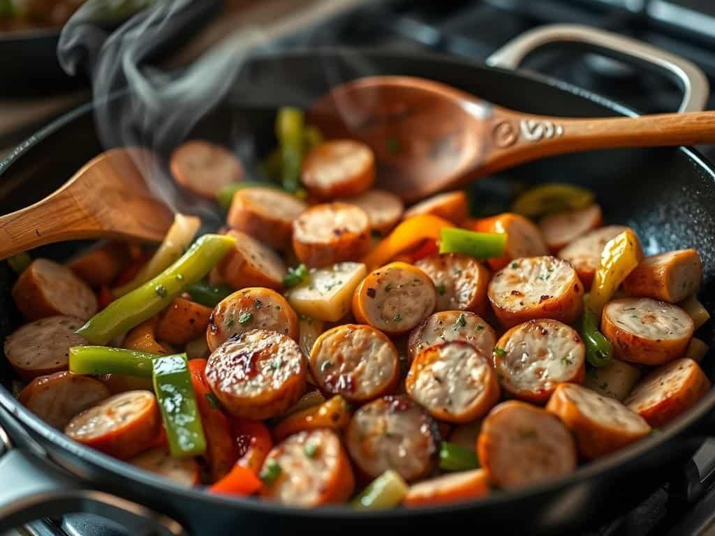 Chicken sausage is an excellent choice for those looking to eat healthier without sacrificing taste.