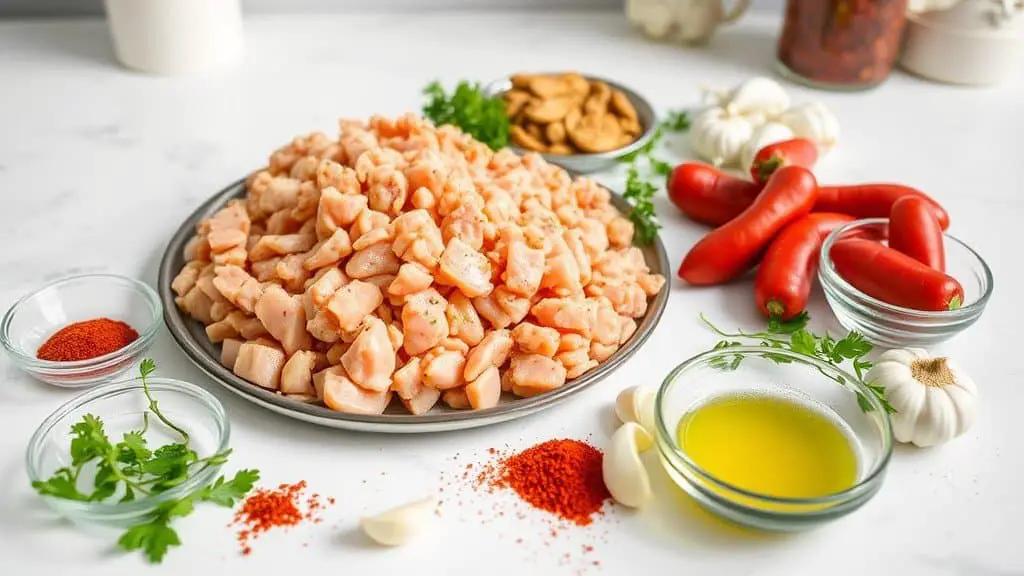 What is chicken chorizo sausage