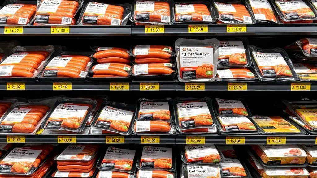 Chicken sausage lean protein