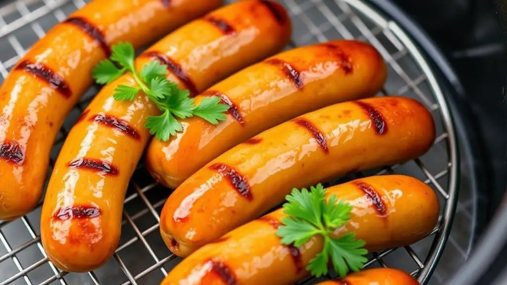 Chicken Sausage Links in Air Fryer