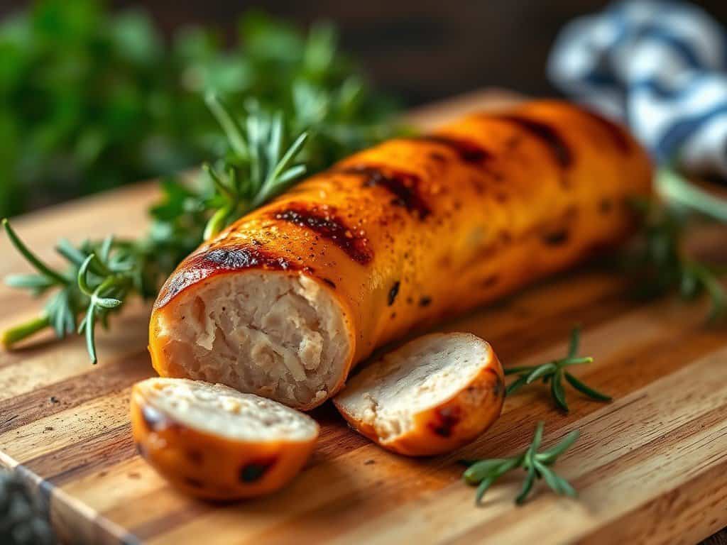 Many people view chicken sausage as a better option than traditional pork or beef sausages