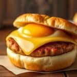 Chicken Sausage McMuffin with Egg