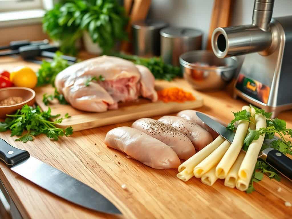 Can you make chicken sausage?