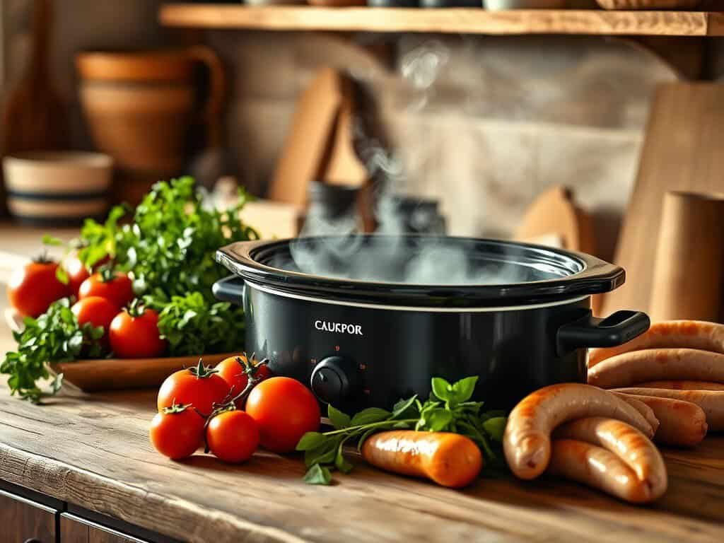 Chicken sausage recipes crock pot