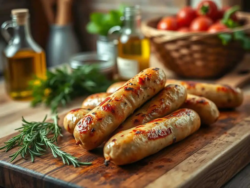 How to cook Italian chicken sausage links