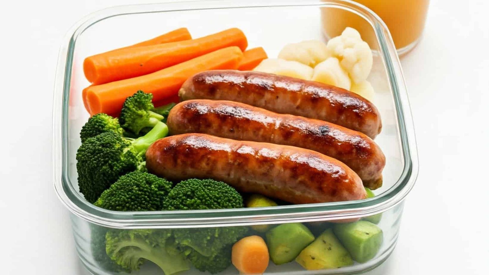 Chicken sausage meal prep