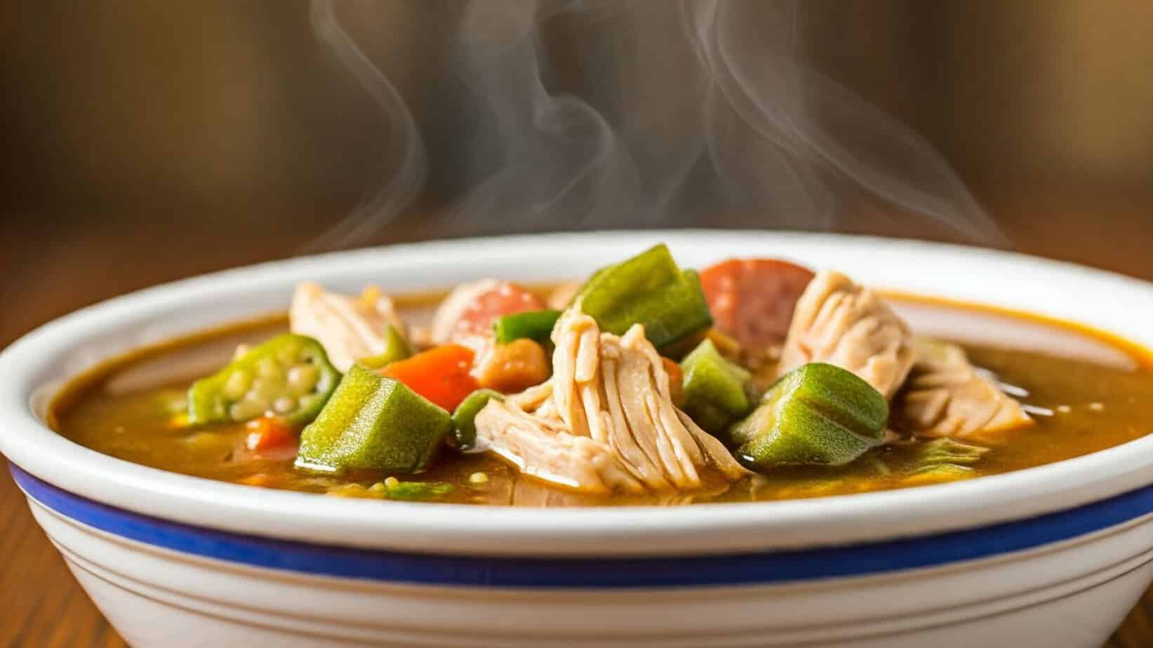 chicken sausage gumbo