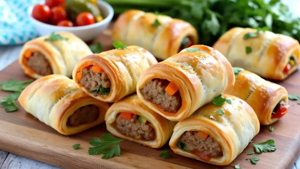 Best Chicken Mince Sausage Rolls