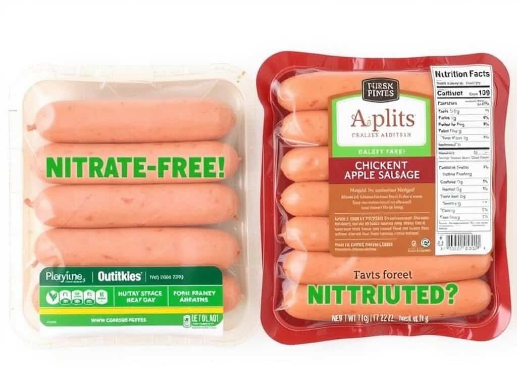 Does chicken apple sausage have nitrates?