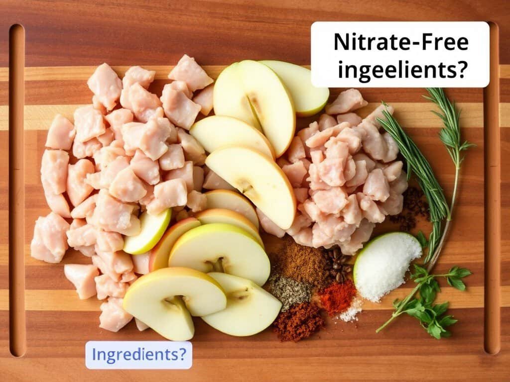 Does chicken apple sausage have nitrates?