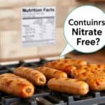 Does chicken apple sausage have nitrates?