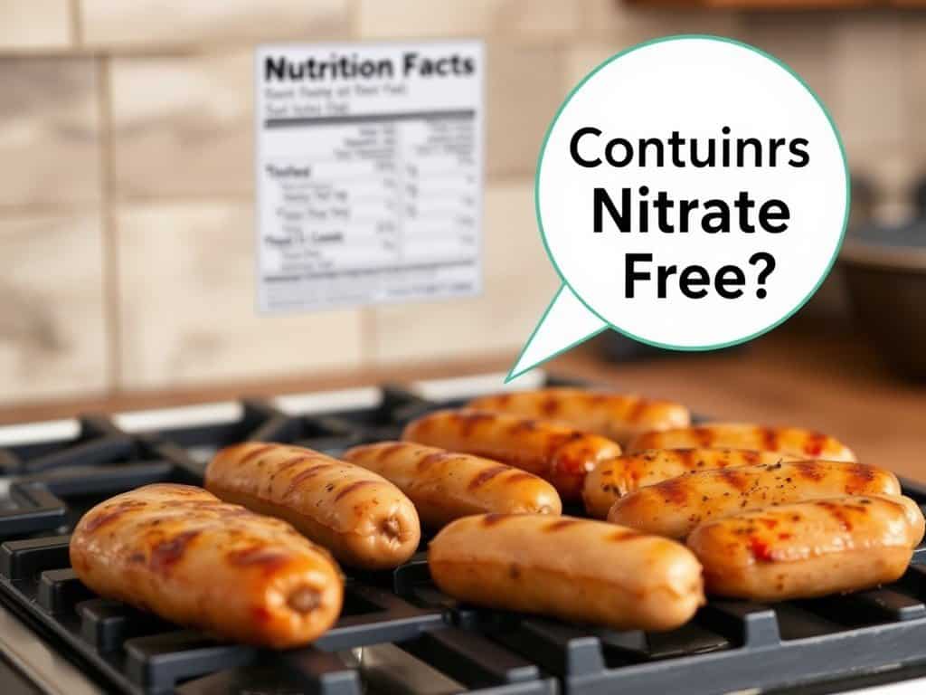 Does chicken apple sausage have nitrates?
