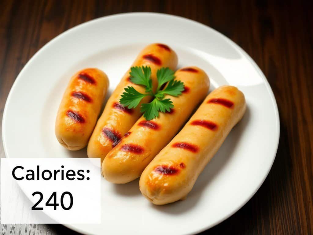 Calories in 3 Chicken Sausages