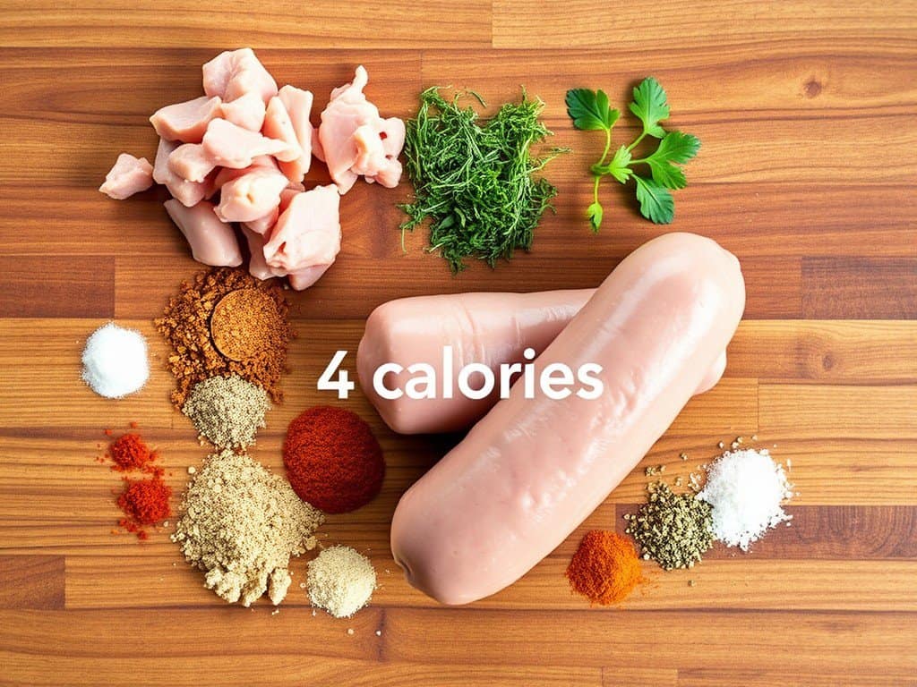 4 chicken sausage calories