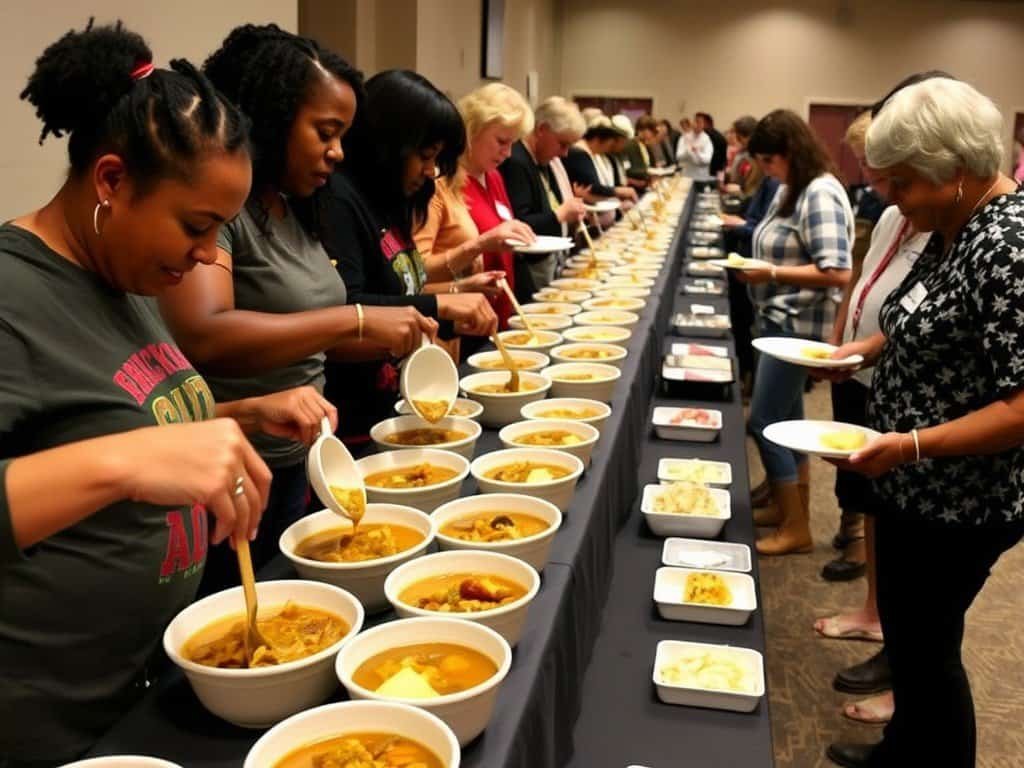 Chicken and Sausage Gumbo for 100