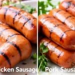 Does chicken sausage taste like pork sausage