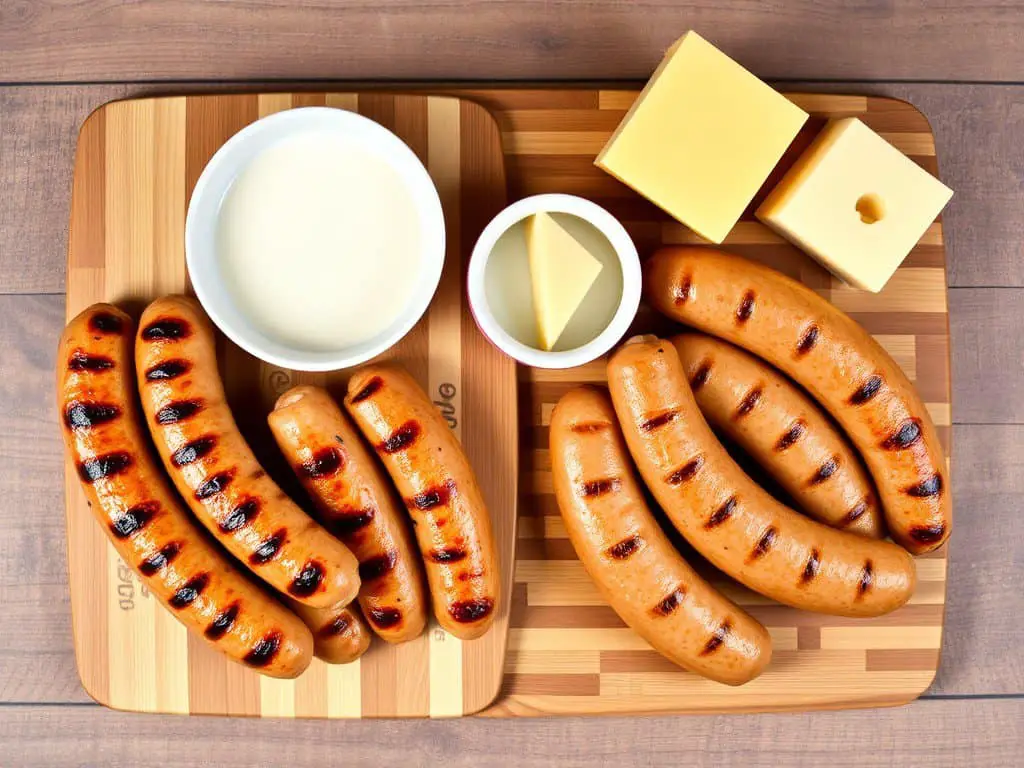 Does chicken sausage have dairy