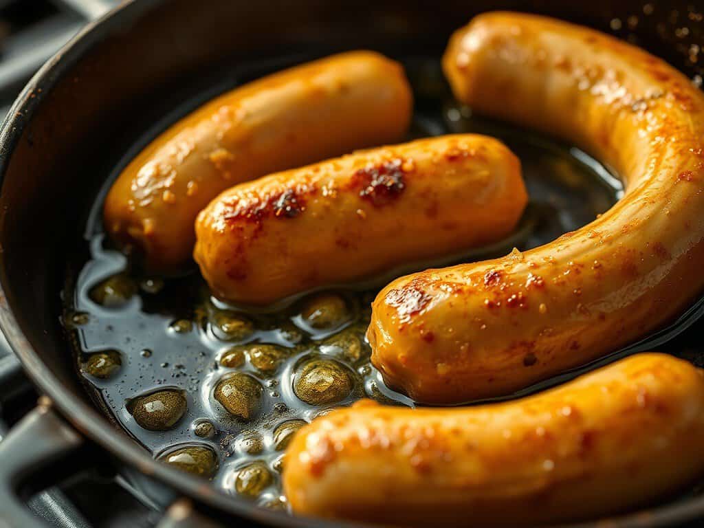 How long do chicken sausages take to cook