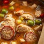 How to make chicken and sausage gumbo