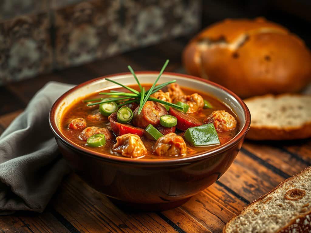 Best chicken and sausage gumbo soup recipe