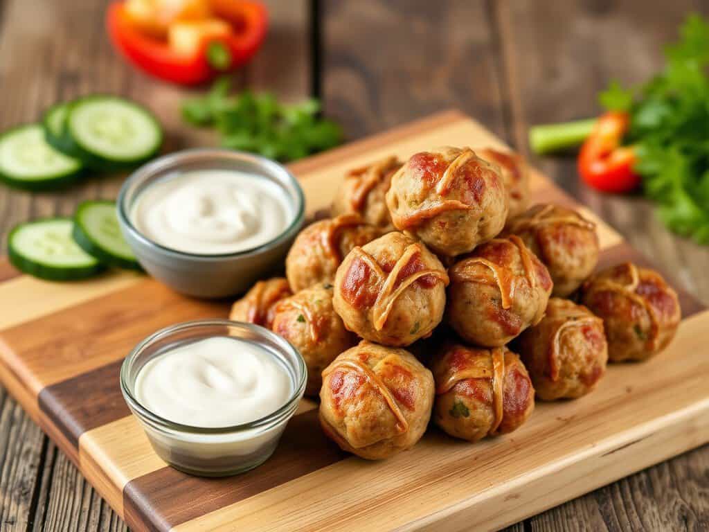 Chicken sausage meatballs