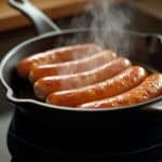 Cook Chicken Heck Sausages from Frozen Fast