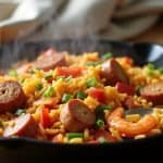 Chicken Sausage and Shrimp Jambalaya Recipe