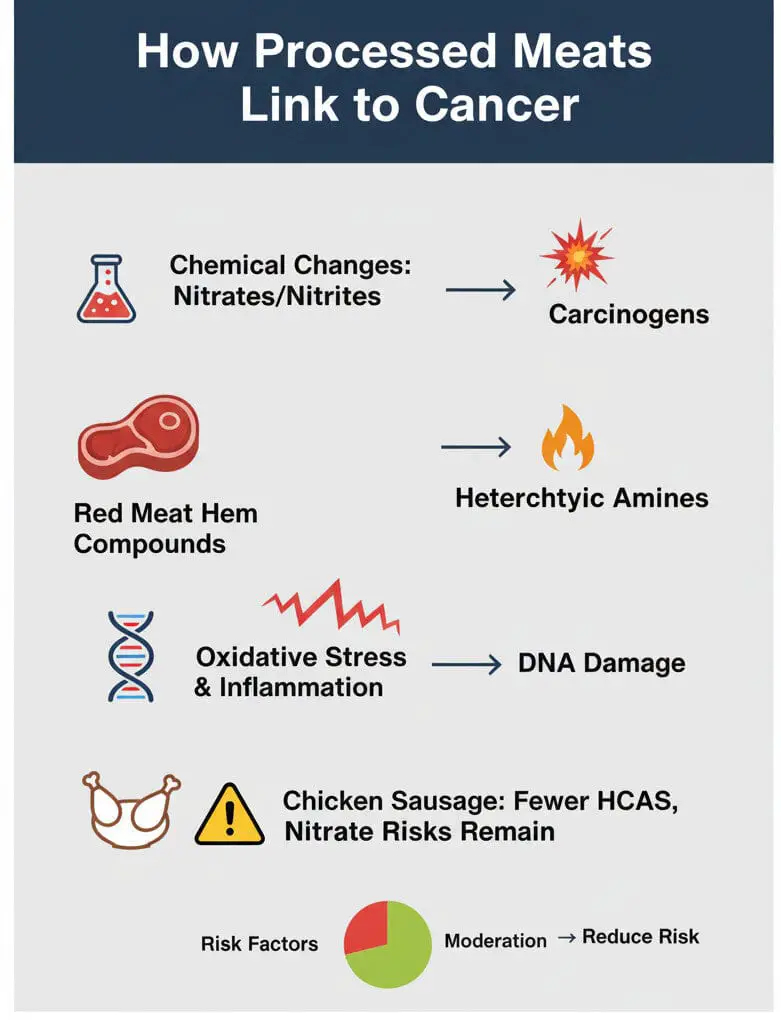 Chicken Sausage Cancer Warning: Read Before Eating 1 Chicken Sausage Cancer Warning